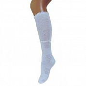 BFL гольфы детские белые ажурные